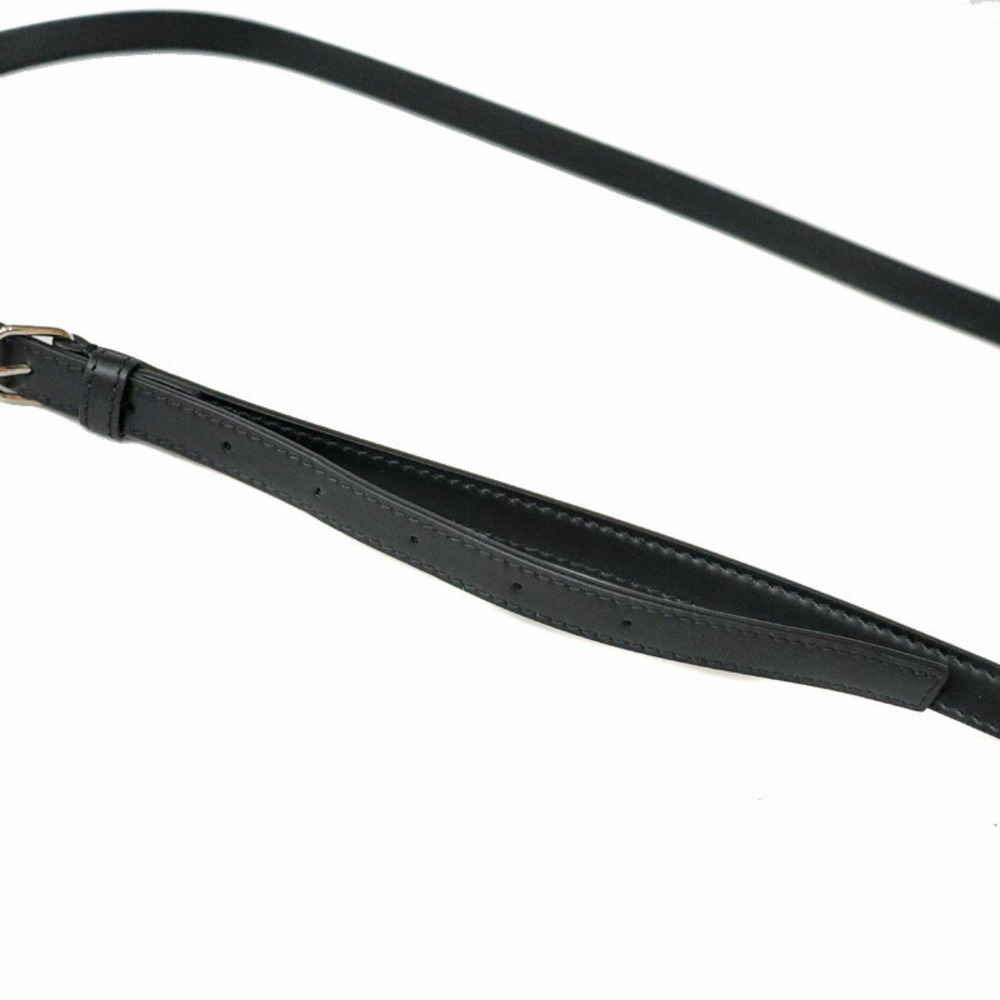 BALENCIAGA Shoulder Bag Black Ivory White Leather Canvas - Picture 6 of 6